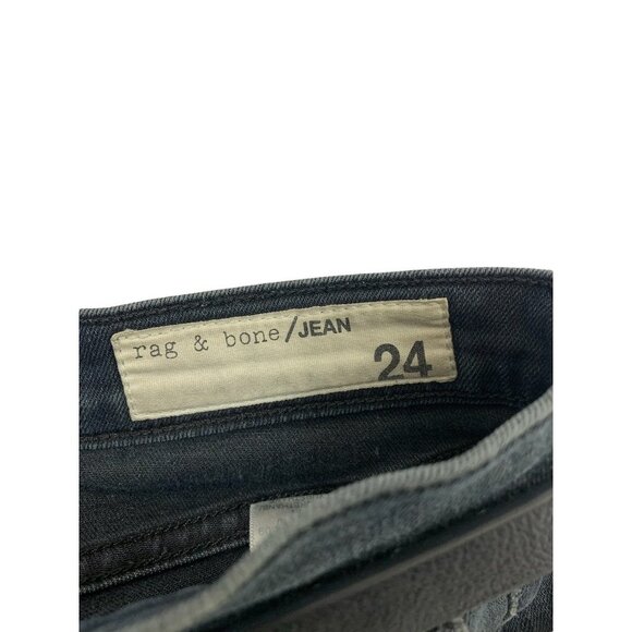 Rag & Bone Women's Distressed Jeans with Belt - Picture 3 of 7